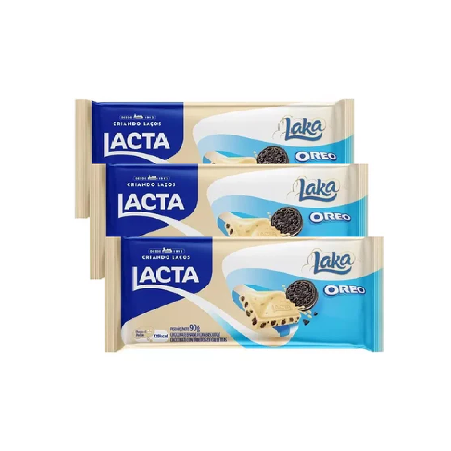 Lacta Oreo Barra de Chocolate (3x90g)